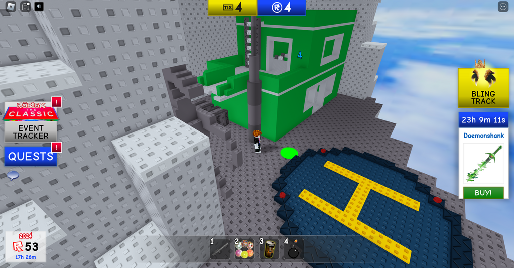 Position der 3. Ziffer in Roblox The Classic. (Bild: GINX)