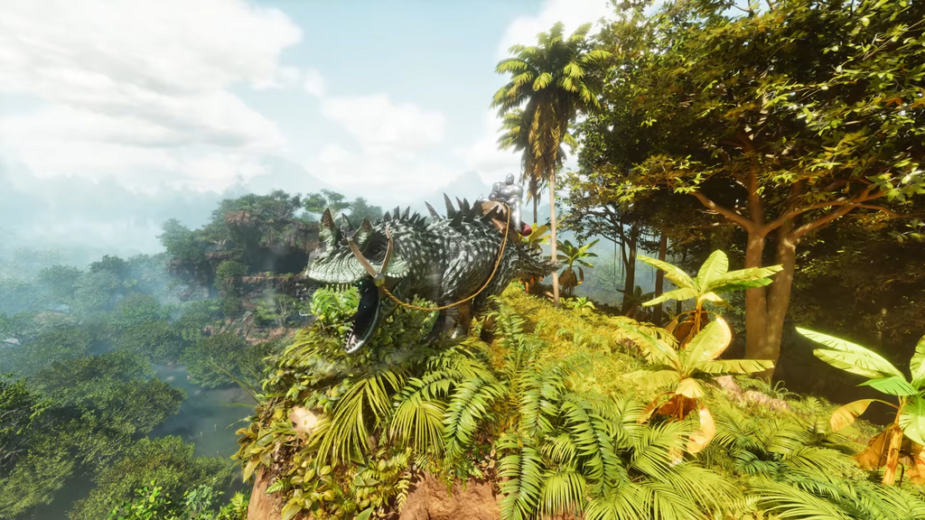 Ceratosaurus ist eine aggressive Kreatur in ARK Survival Ascended. 