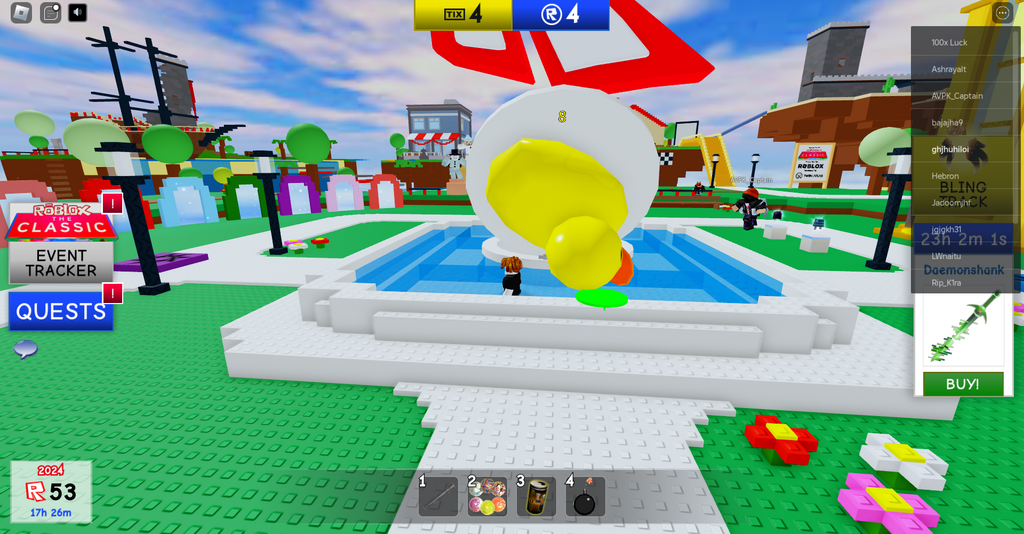 Position der 1. Ziffer in Roblox The Classic