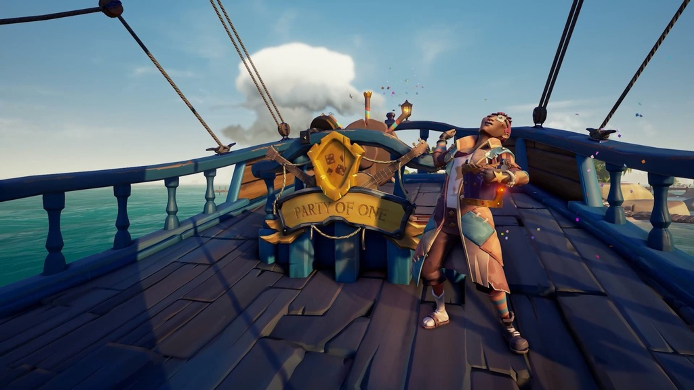 Wo man das Schiff in Sea Of Thieves benennen kann