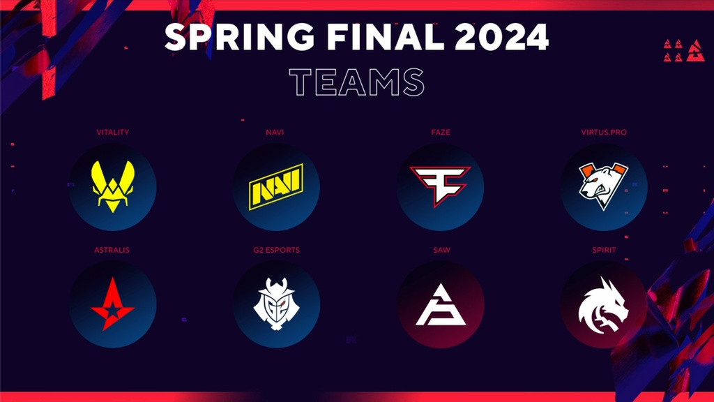 BLAST Premier Spring Final 2024 Zeitplan Spiele Teams Format Stream ansehen 