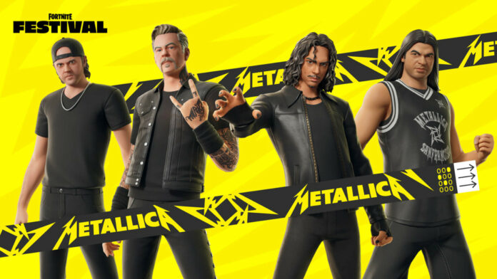 Alle In-Game-Showzeiten für Metallica x Fortnite
