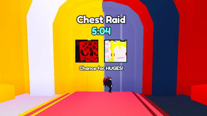 So spielt man den Good vs. Evil Chest Raid im Pet Simulator 99
