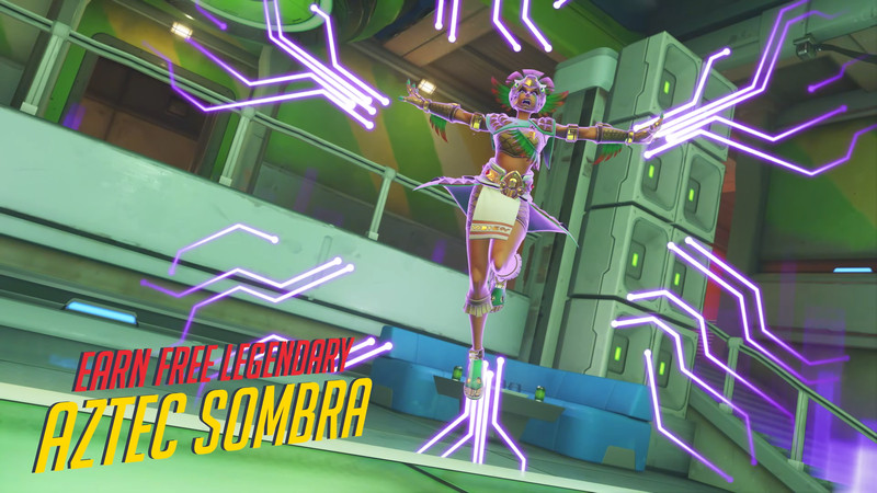 Overwatch 2: So erhalten Sie kostenlos den Aztec Sombra Skin