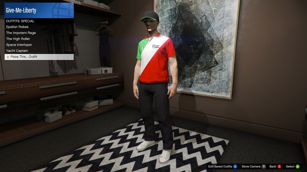 Pizza Dieses Outfit in GTA Online