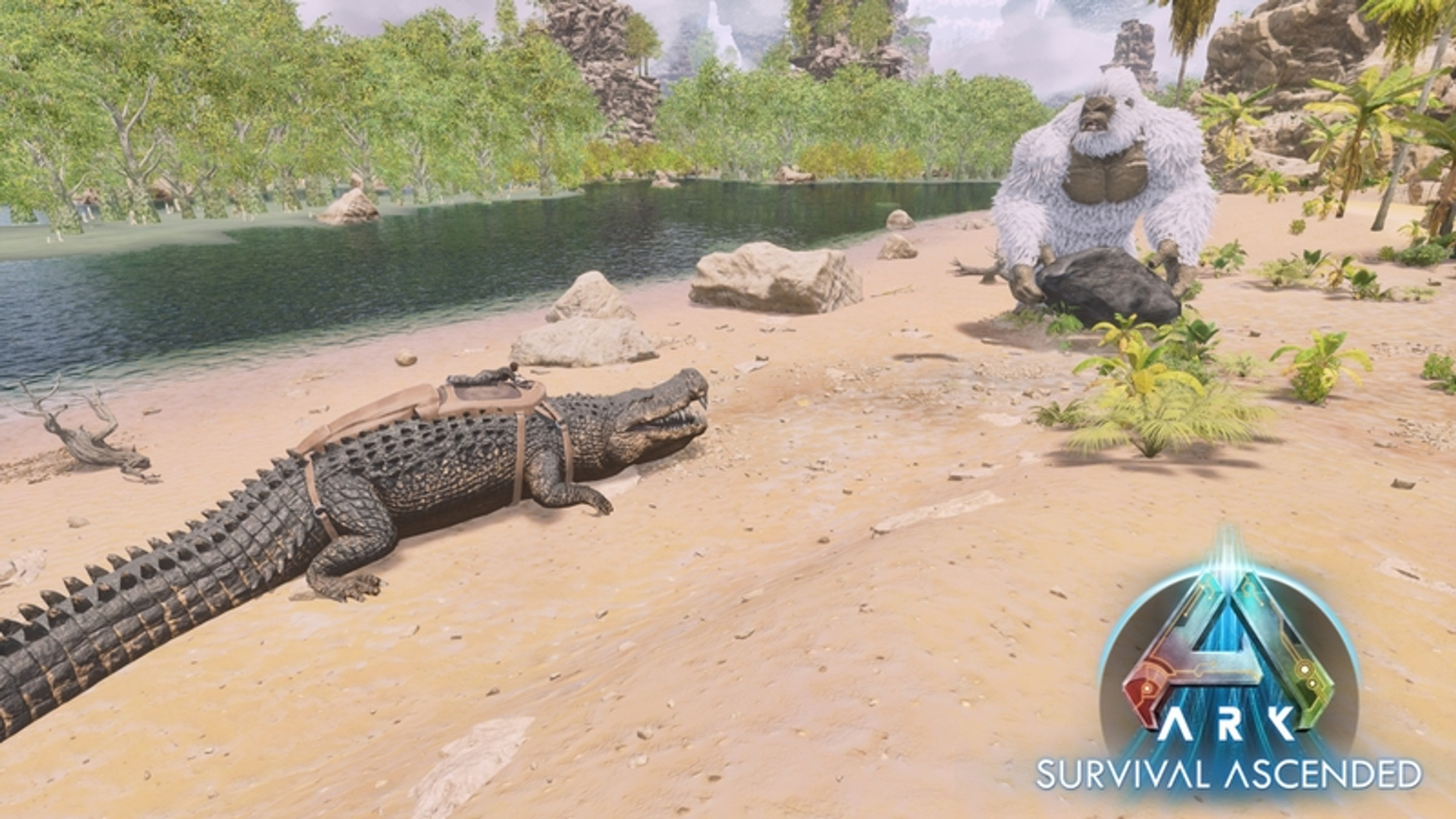 Den Deinosuchus für Bosskämpfe in Ark Survival Ascended verwenden