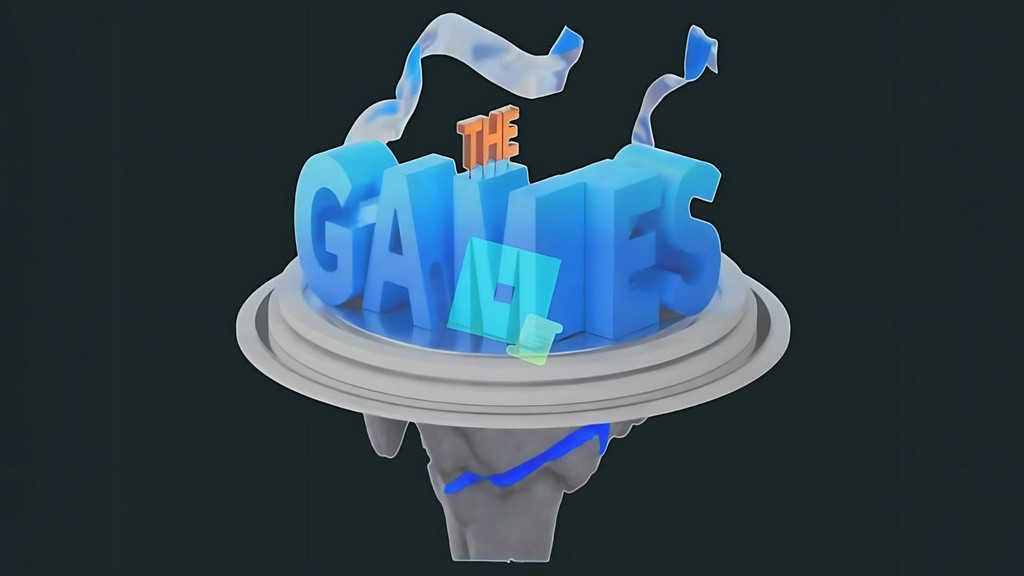 Durchgesickertes Logo zum Roblox The Games Event