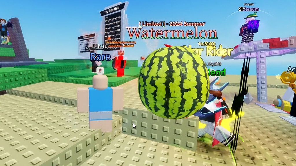 Die Wassermelonen-Aura ist beim Sols RNG-Sommer-Event begrenzt.