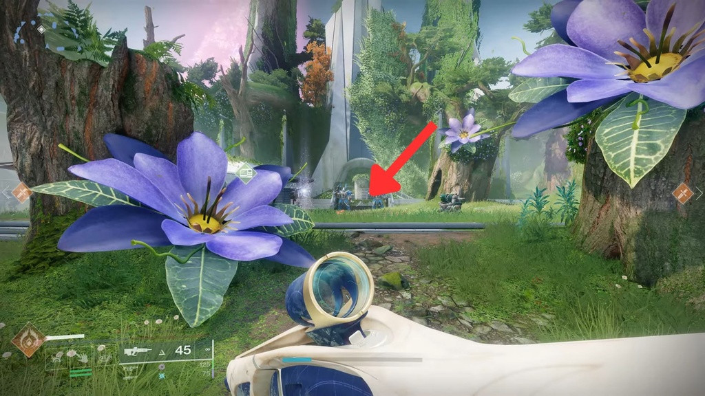 So erreichen Sie Caydes Versteck Nr. 2 in Destiny 2. (Bild: Esoterickk/GINX)