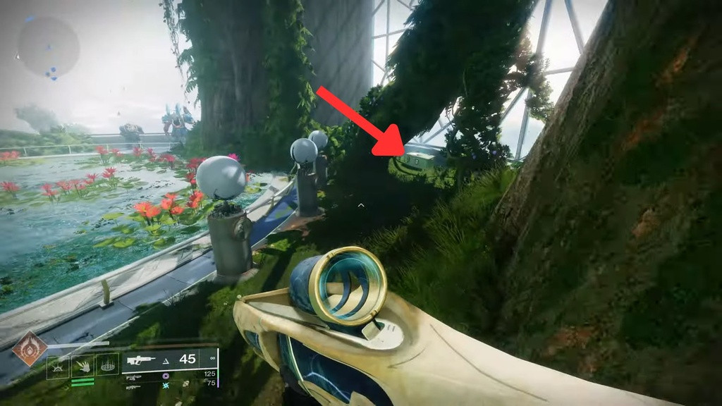 So erreichen Sie Caydes Versteck Nr. 5 in Destiny 2. (Bild: Esoterickk/GINX)