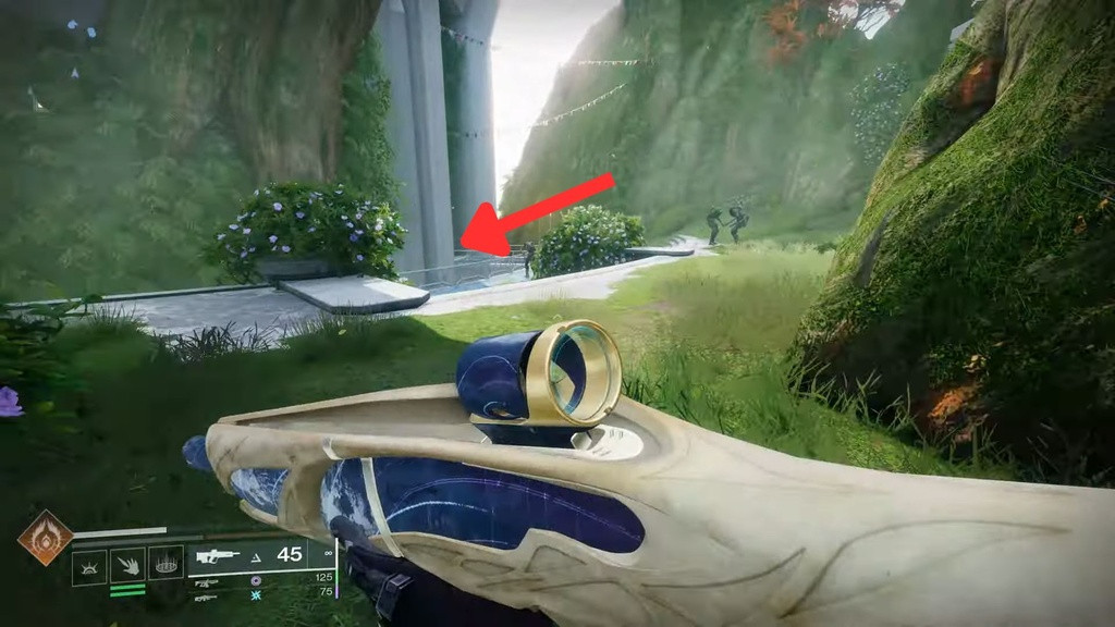 So erreichen Sie Caydes Versteck Nr. 5 in Destiny 2. (Bild: Esoterickk/GINX)