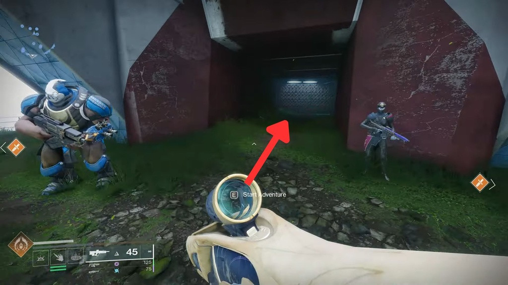 So erreichen Sie Caydes Versteck Nr. 5 in Destiny 2. (Bild: Esoterickk/GINX)