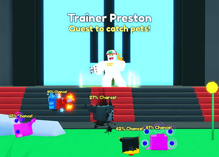 Trainer Prestons Quest im Pet Simulator 99