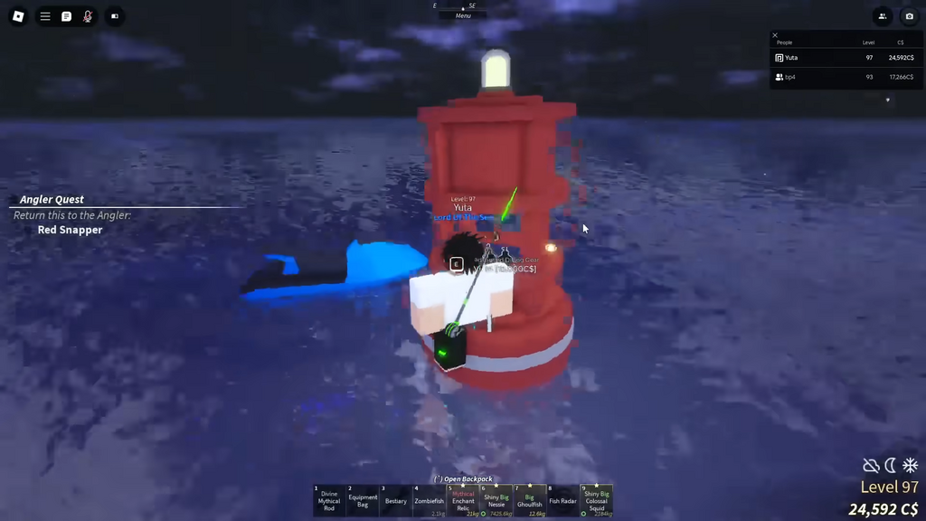 Wo man in Fisch Roblox einen verlassenen, tiefen Ort findet