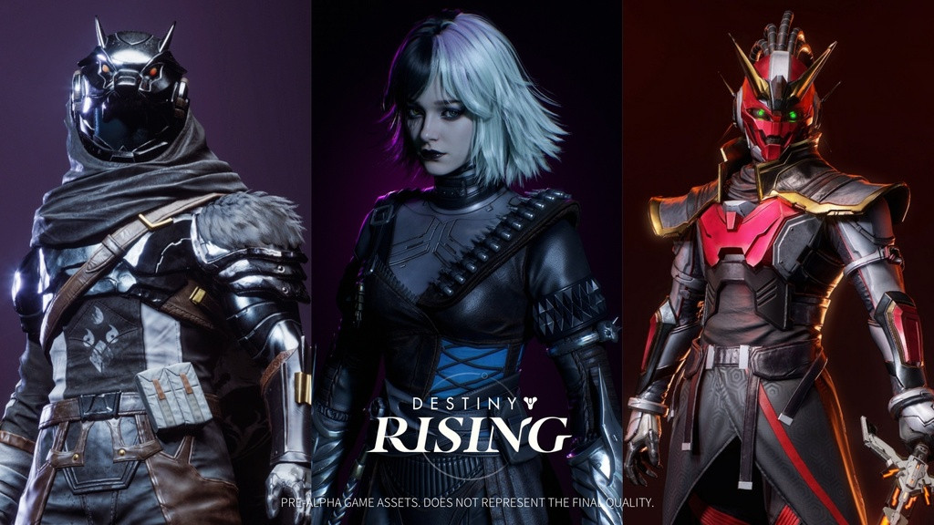 Charaktere, die zu Destiny: Rising kommen