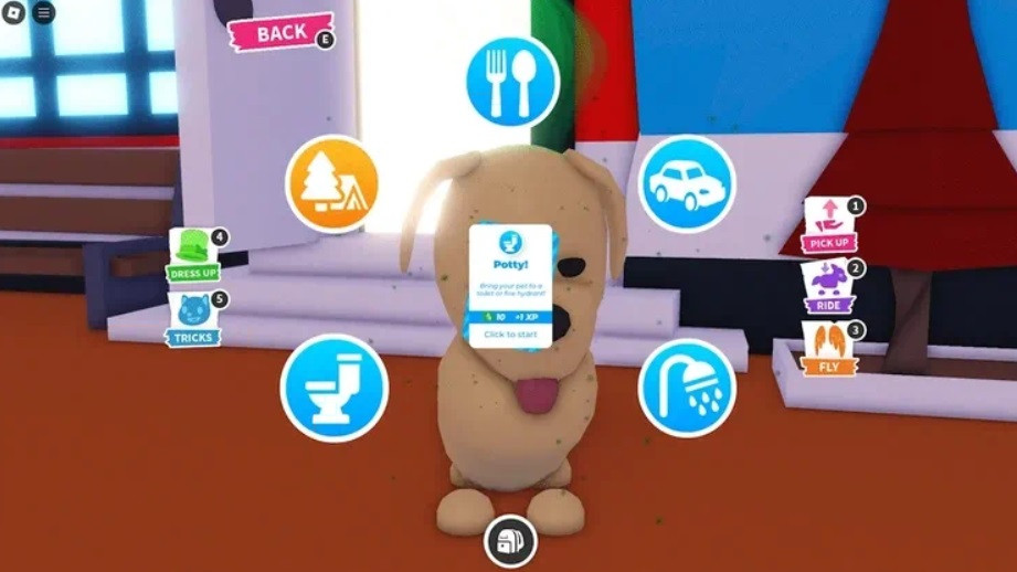 Roblox Adopt Me neu benötigt eine erweiterte, grundlegende Benutzeroberfläche, Baby-Vollfreischaltung