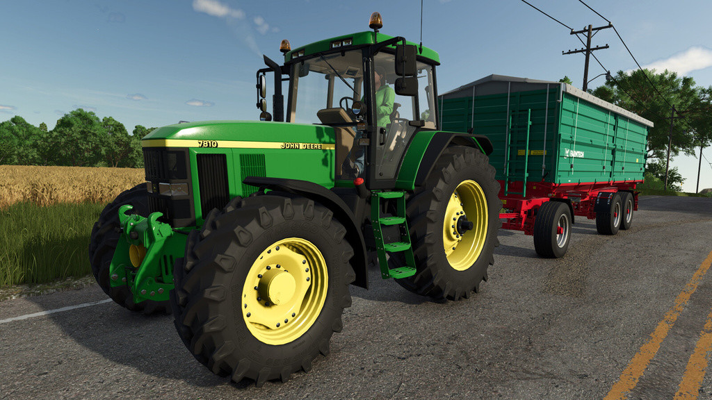 John Deere 7810 Mod für Landwirtschafts-Simulator 25. 