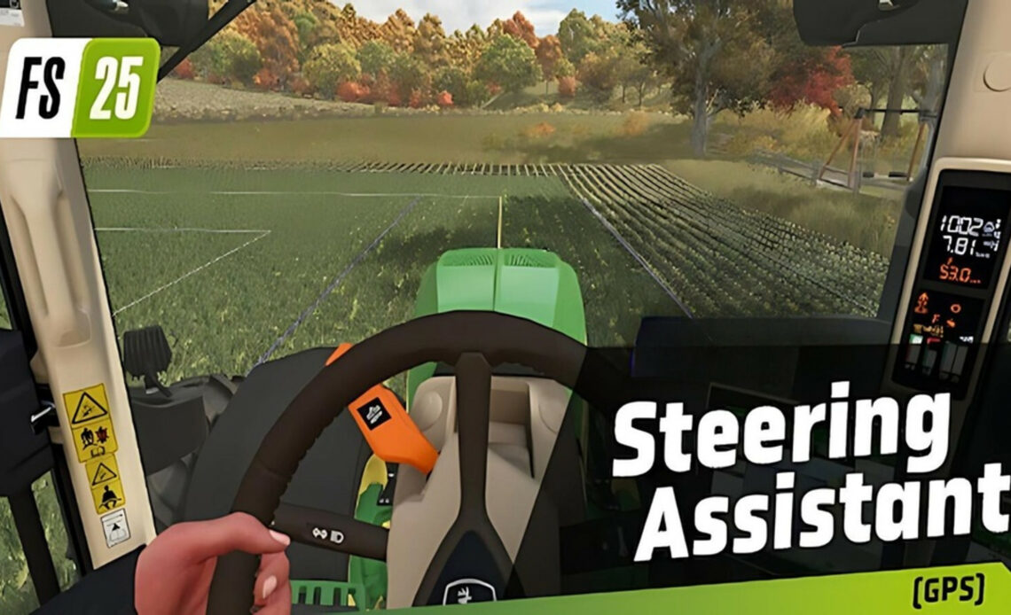 So verwenden Sie GPS im Landwirtschafts-Simulator 25