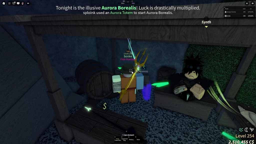 Aurora Rod Fisch Roblox