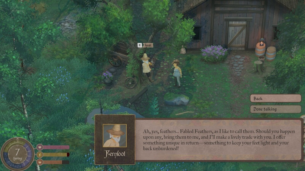 Mirthwood_Collectibles_Fabled_Feathers_Inventory_Fernfoot_NPC_BadRidgeGames.jpg