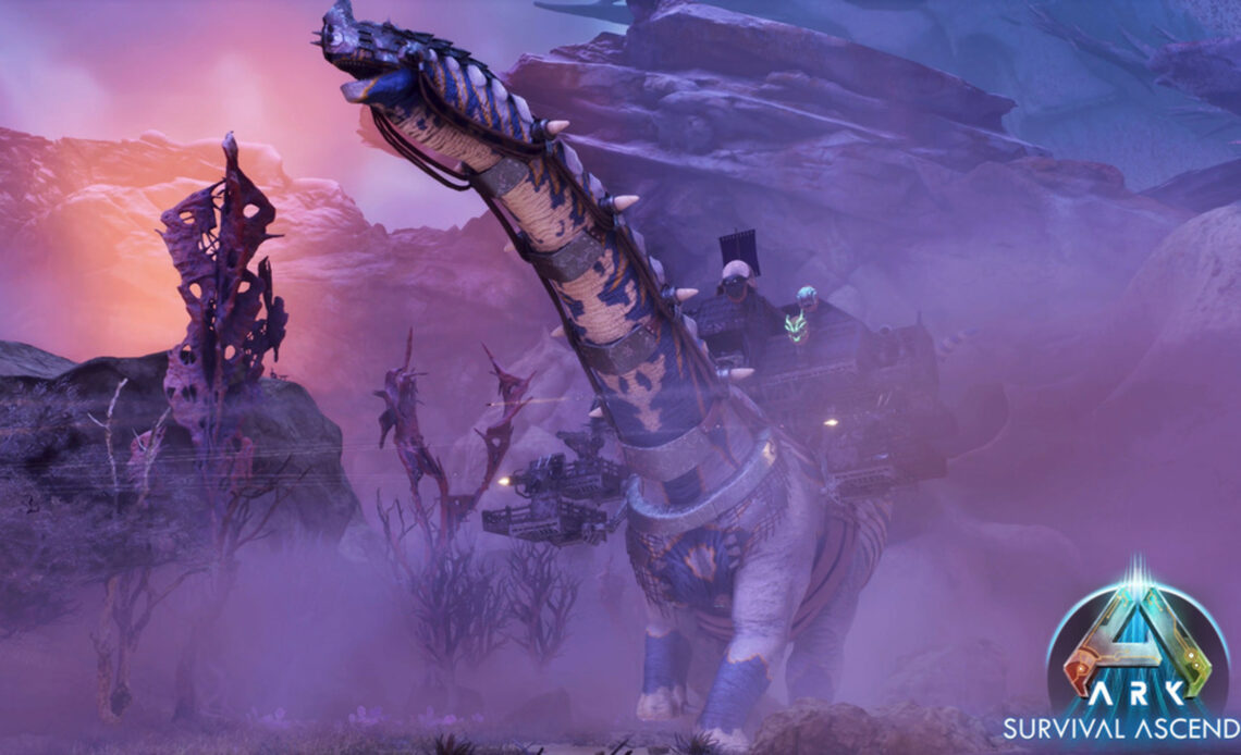 Wie man Dreadnoughtus und Fähigkeiten in ARK Extinction Ascended zähmt