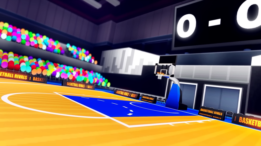 Ein Blick auf die Basketball Rivals Arena