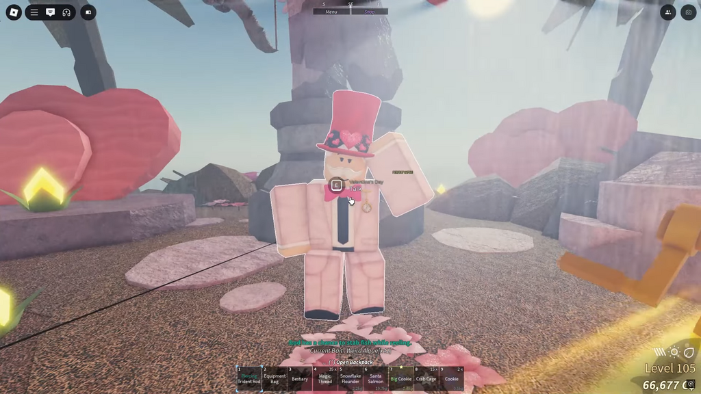 Valentinstag Event Fisch Roblox