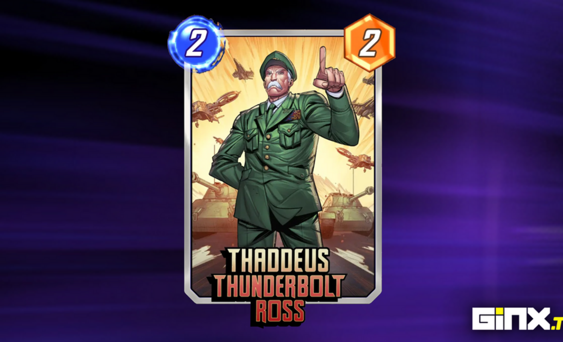 Thaddeus "Blitz" Ross Decks in Marvel Snap