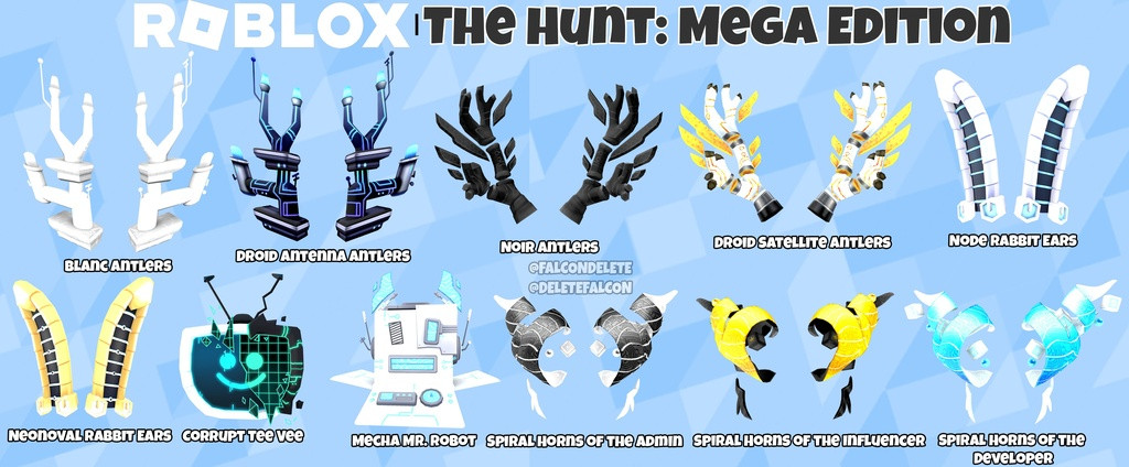 Roblox The Hunt: Mega Edition durchgesickert Artikel.