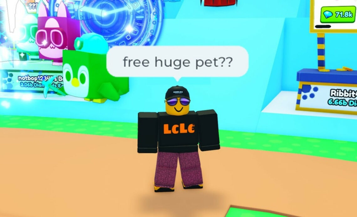 So erhalten Sie in Pet Simulator 99 frei, riesig