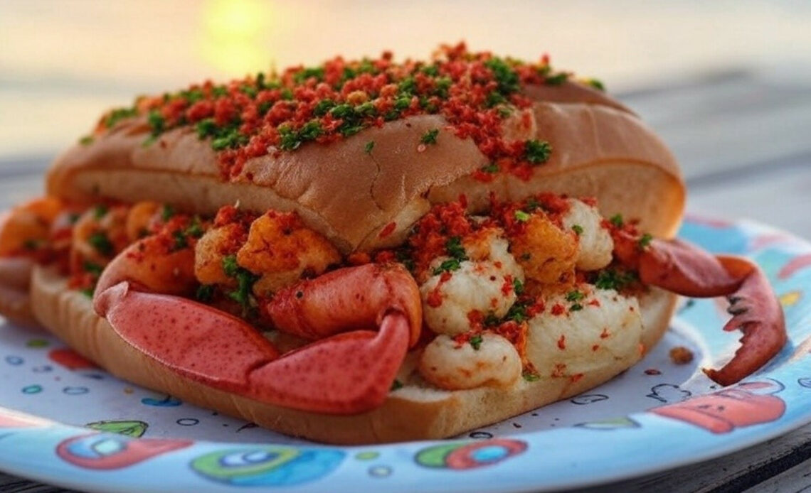 Fisch Lobster Roll: Wie man bekommt