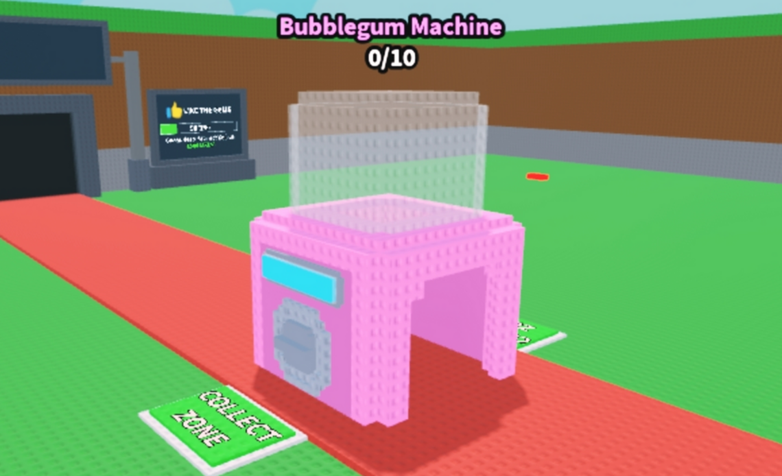 Stehlen Sie eine Brainrot -Bubblegum -Maschine: Wie man Bubblegum -Merkmal bekommt